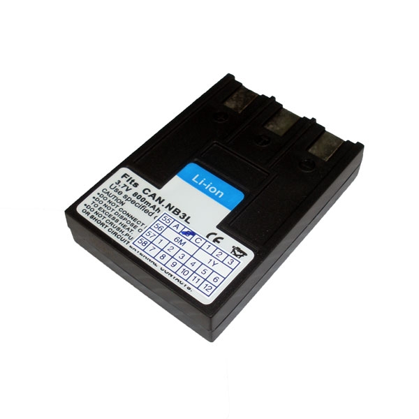 แบตเตอรี่ สำหรับกล้อง Canon รหัสแบต NB-3L (ความจุ 800mAh)