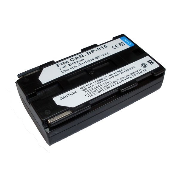 แบตเตอรี่ สำหรับกล้อง Canon รหัสแบต BP915 (ความจุ 2100mAh)