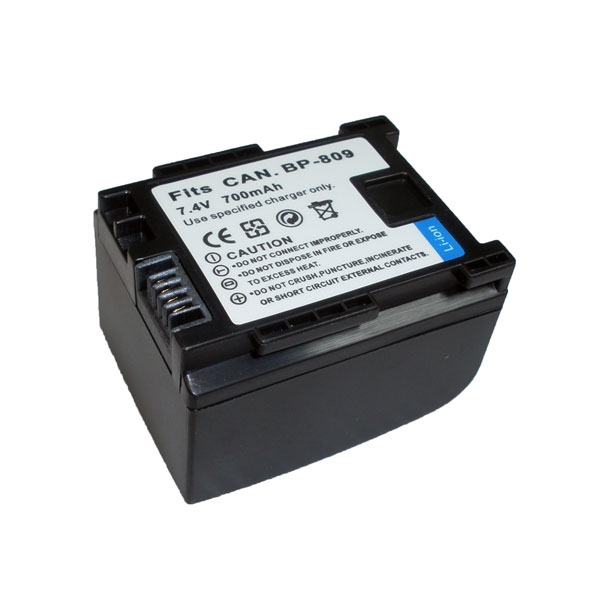 แบตเตอรี่ สำหรับกล้อง Canon รหัสแบต BP809 (ความจุ 700mAh)