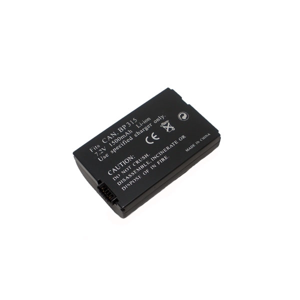 แบตเตอรี่ สำหรับกล้อง Canon รหัสแบต BP315 (ความจุ 1500mAh)