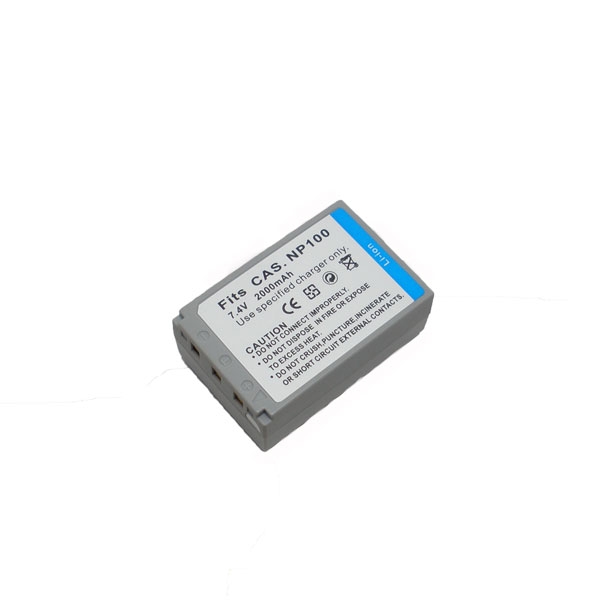 แบตเตอรี่ สำหรับกล้อง Casio รหัสแบต NP100 (ความจุ 2000mAh)