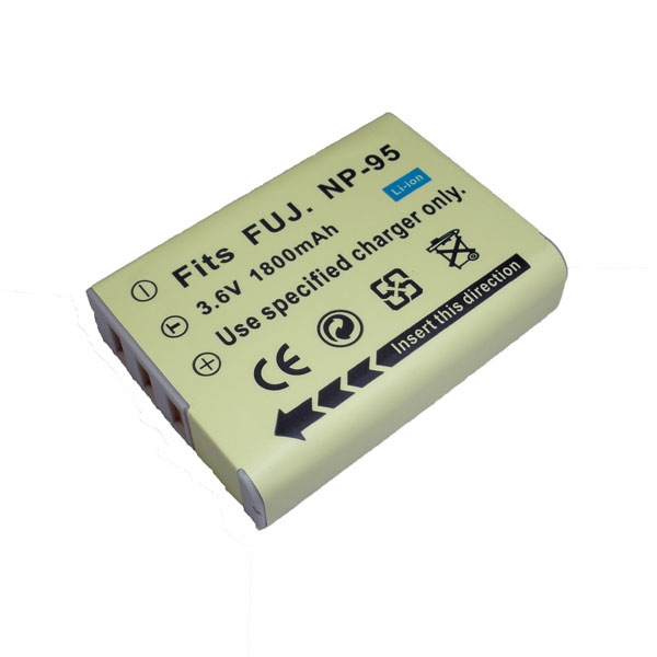 แบตเตอรี่ สำหรับกล้อง Fuji รหัสแบต NP95 (ความจุ 1800mAh)