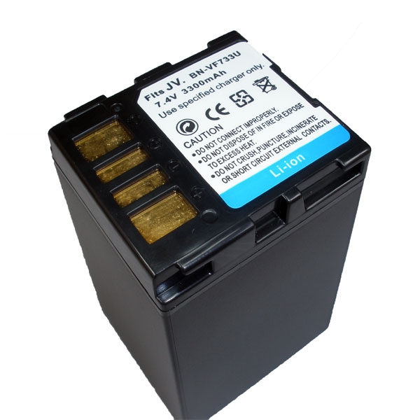 แบตเตอรี่ สำหรับกล้อง JVC รหัสแบต BN-VF733 (ความจุ 3300mAh)