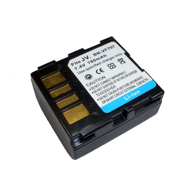 แบตเตอรี่ สำหรับกล้อง JVC รหัสแบต BN-VF707 (ความจุ 780mAh)
