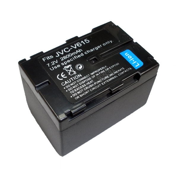 แบตเตอรี่ สำหรับกล้อง JVC รหัสแบต BN-V615 (ความจุ 2800mAh)