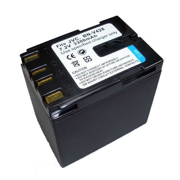 แบตเตอรี่ สำหรับกล้อง JVC รหัสแบต BN-V428 (ความจุ 3300mAh)