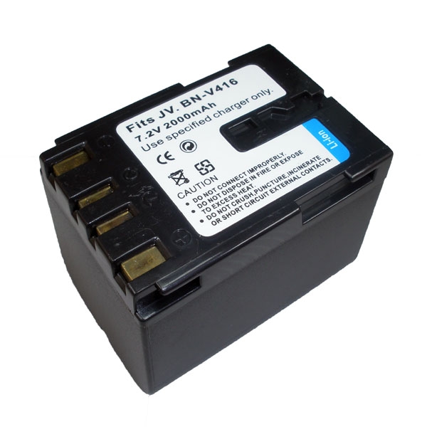 แบตเตอรี่ สำหรับกล้อง JVC รหัสแบต BN-V416 (ความจุ 2000mAh)