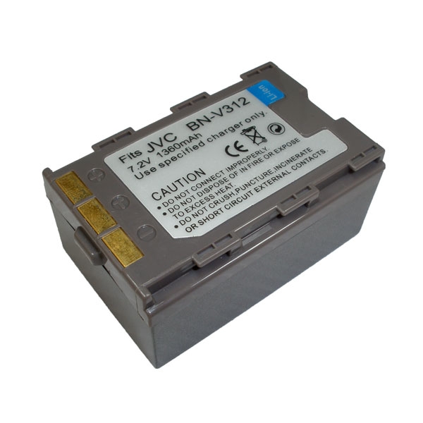 แบตเตอรี่ สำหรับกล้อง JVC รหัสแบต BN-V312 (ความจุ 1350mAh)