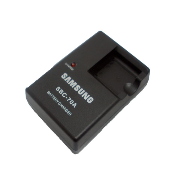 แท่นชาร์จแบตเตอรี่กล้อง ยี่ห้อ Samsung รหัส SBC-BP70A (BP70A)