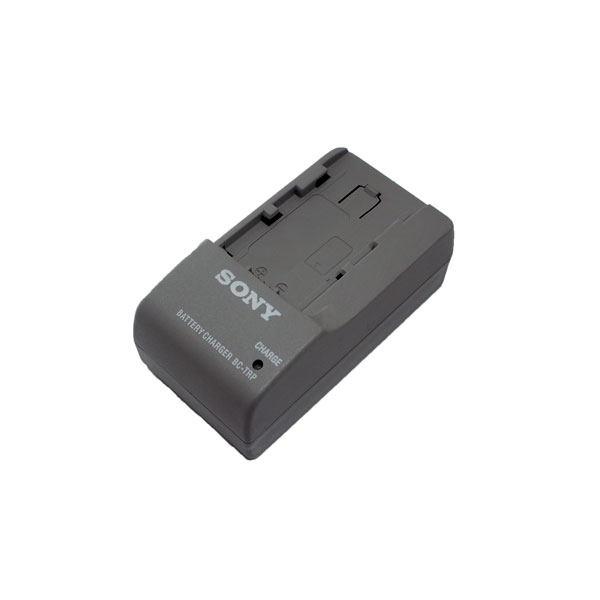 แท่นชาร์จแบตเตอรี่กล้อง ยี่ห้อ Sony รหัส BC-TRP (NP-FP/FH/FV)