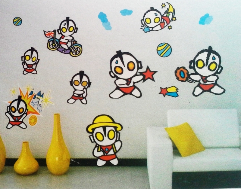 สติ๊กเกอร์ลายการ์ตูน 33*68 ซม.
