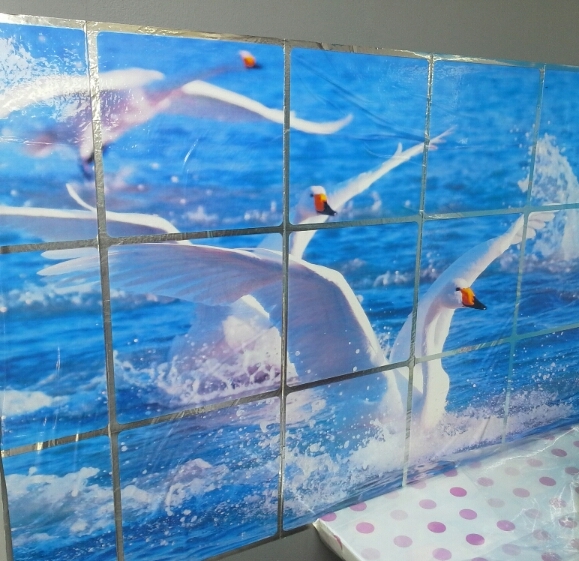 สติ๊กเกอร์กันน้ำมันครัว 45x75 ซม.