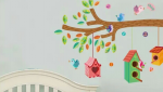 บ้านนก 60x90 cm.