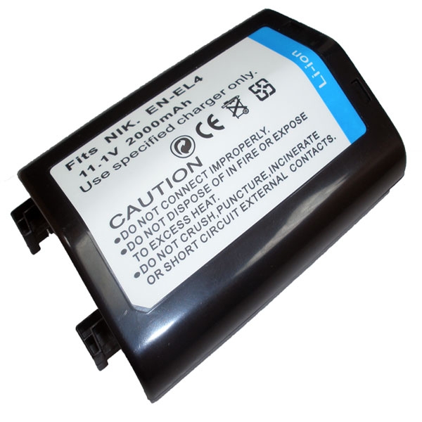 แบตเตอรี่ สำหรับกล้อง Nikon รหัสแบต ENEL4 (ความจุ 2000mAh)