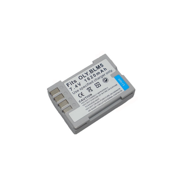 แบตเตอรี่ สำหรับกล้อง Olympus รหัสแบต BLM5 (ความจุ 1620mAh)