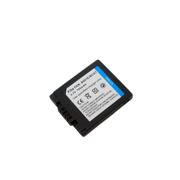 แบตเตอรี่ สำหรับกล้อง Panasonic รหัสแบต S001E (ความจุ 700mAh)