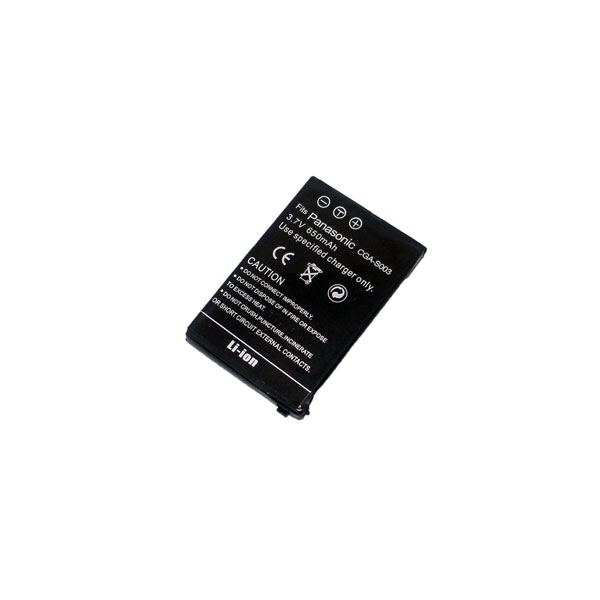 แบตเตอรี่ สำหรับกล้อง Panasonic รหัสแบต S003E (ความจุ 650mAh)