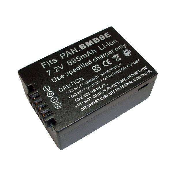 แบตเตอรี่ สำหรับกล้อง Panasonic รหัสแบต BMB9 (ความจุ 895mAh)