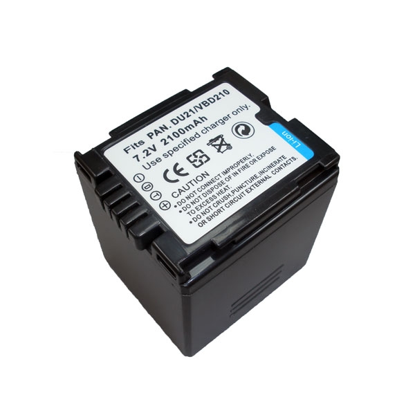 แบตเตอรี่ สำหรับกล้อง Panasonic รหัสแบต DU21 (ความจุ 2100mAh)