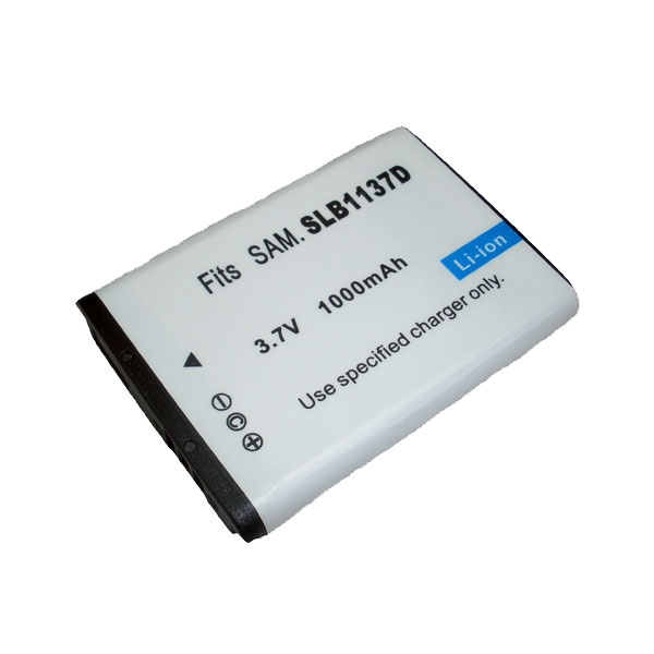 แบตเตอรี่ สำหรับกล้อง Samsung รหัสแบต SLB-1137D (ความจุ 1000mAh)