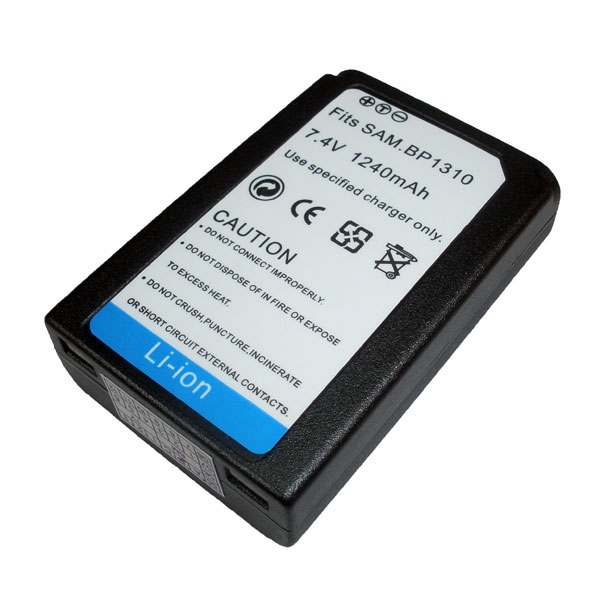 แบตเตอรี่ สำหรับกล้อง Samsung รหัสแบต BP1310 (ความจุ 1240mAh)