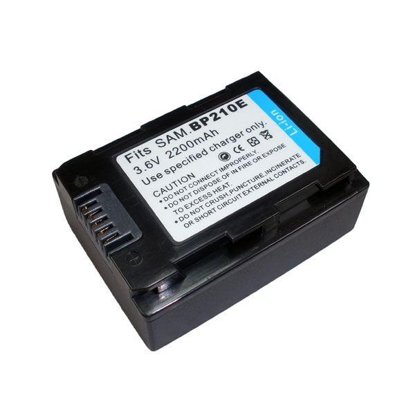 แบตเตอรี่ สำหรับกล้อง Samsung รหัสแบต BP210e (ความจุ 2200mAh)