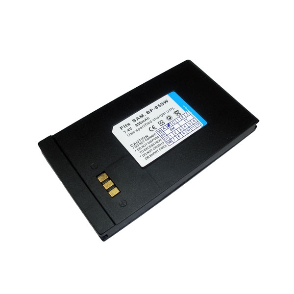 แบตเตอรี่ สำหรับกล้อง Samsung รหัสแบต BP85SW (ความจุ 850mAh)