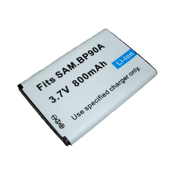 แบตเตอรี่ สำหรับกล้อง Samsung รหัสแบต BP90A (ความจุ 800mAh)
