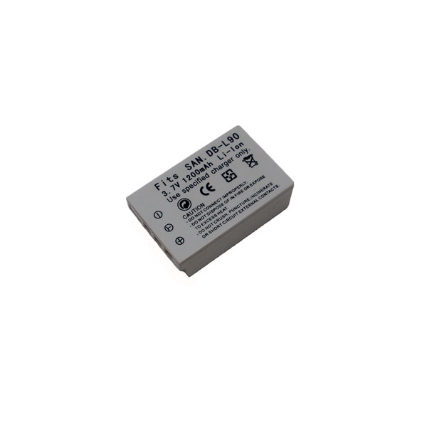 แบตเตอรี่ สำหรับกล้อง Sanyo รหัสแบต DB-L80 (ความจุ 680mAh)