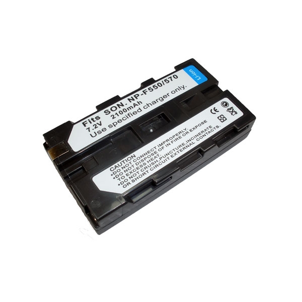 แบตเตอรี่ สำหรับกล้อง Sony รหัสแบต NP-F530/F560/F570 (ความจุ 2100mAh)