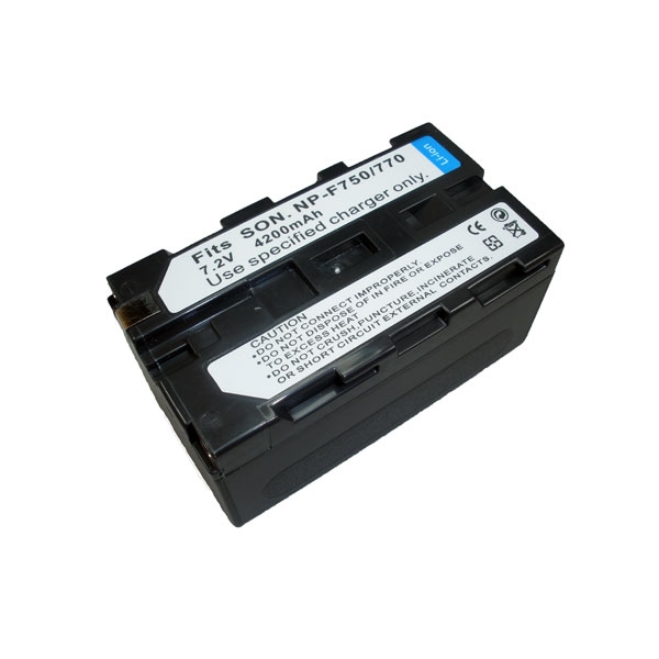 แบตเตอรี่ สำหรับกล้อง Sony รหัสแบต NP-F750/F760/F770 (ความจุ 4200mAh)