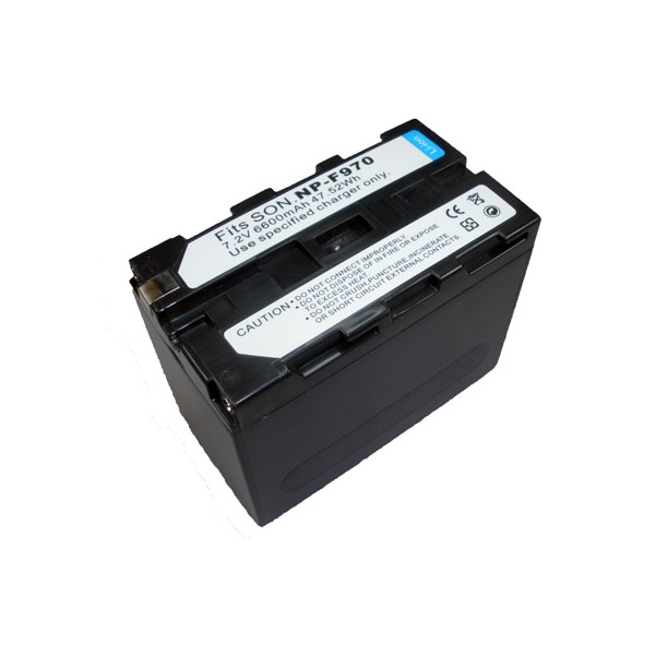 แบตเตอรี่ สำหรับกล้อง Sony รหัสแบต NP-F950/F960/F970 (ความจุ 6600mAh)