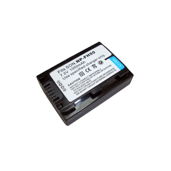 แบตเตอรี่ สำหรับกล้อง Sony รหัสแบต NP-FH50 (ความจุ 1050mAh)