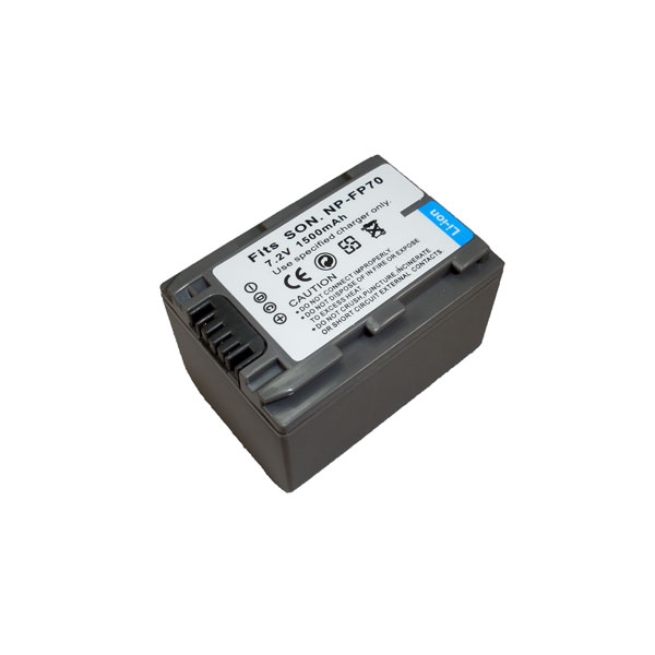 แบตเตอรี่ สำหรับกล้อง Sony รหัสแบต NP-FP70 (ความจุ 1500mAh)