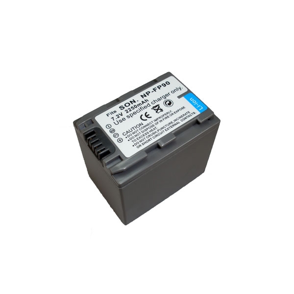 แบตเตอรี่ สำหรับกล้อง Sony รหัสแบต NP-FP90 (ความจุ 2250mAh)