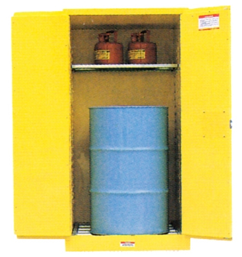 Flammable Cabinet For Oil Drum     ตู้เก็บสารเคมีกันเปลวไฟ ความร้อน ชนิดถัง 200 