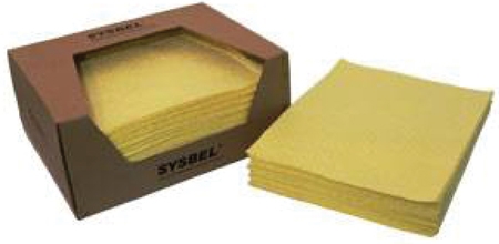 Absorbent Pad For Chemical แผ่นซับสารเคมี ใช้ซับสารเคมีที่รั่วไหล 45x45 ซ.ม