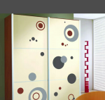 wallsticker 50x70 cm.