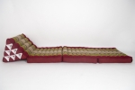 Roll up Thai Mattress Meditation Cushion Kapok filled