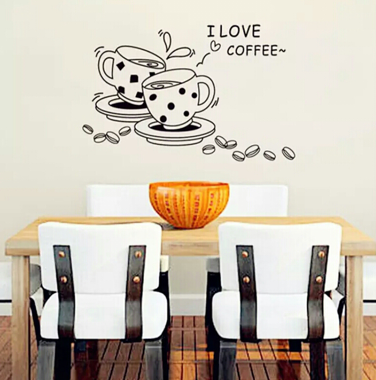 I love coffee 50x70 cm.