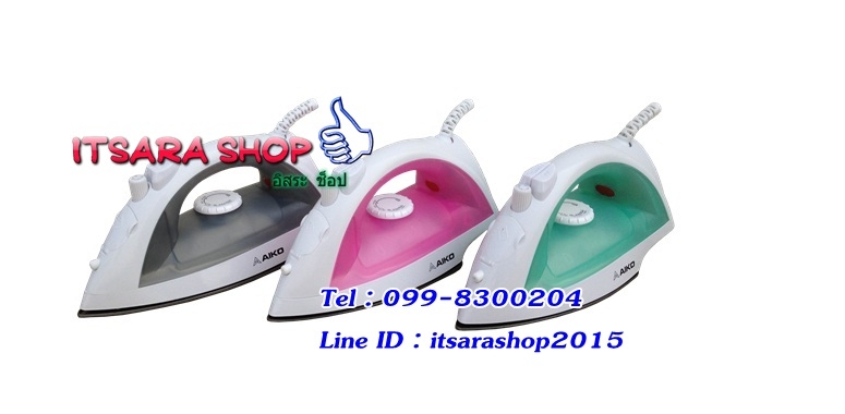 เตารีดไอน้ำหน้าเทปล่อน JP-7500/EL205A