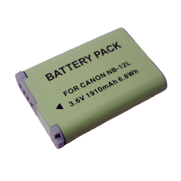 แบตเตอรี่ สำหรับกล้อง Canon รหัสแบต NB-12L (ความจุ 1910mAh)