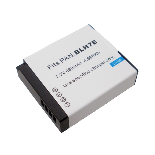 แบตเตอรี่ สำหรับกล้อง Panasonic รหัสแบตเตอรี่ BLH7 ความจุ 680mAh (Battery