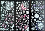 3 PCS.GLOWING IN THE DARK 9.5*14.5 CM #2