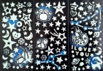 3 PCS.GLOWING IN THE DARK 9.5*14.5 CM #3