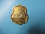 เหรียญโล่หลวงพ่อโสธรรุ่นสร้างอุโบสถหลังใหม่ปี38กาไหล่ทอง