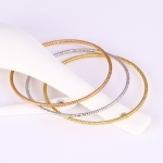 กำไลข้อมือทอง 18k gold filled ทอง 3 แบบ 3 วง 3 กษัตริย์ ทองคำ ทองคำขาว ทองสีชมพู