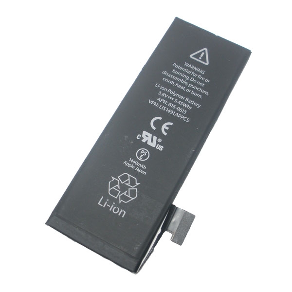 แบตเตอรี่มือถือ ยี่ห้อ Apple iPhone 5 ความจุ 1440mAh (AP-04)