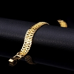 สร้อยข้อมือทอง 18k gold filled ดีไซน์เลข 8 เครื่องประดับมงคล สวยหรู