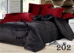 ผ้านวมซาติน Queen Size (BK 720 สี Black)